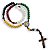 Terço Divina Misericordia Jesus Misericordioso Madeira 33cm - Imagem 1