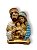 Imagem Sagrada Familia Busto Perola Com Aureola Dourada 17cm - Imagem 1