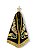 Imagem N Senhora Aparecida Facsimile Gesso 35cm Completa - Imagem 2