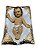 Menino Jesus Na Manjedoura Branco Gesso Premium  26cm - Imagem 1