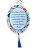 Adorno De Oração Anjo Da Guarda Resinada Azul 30cm - Imagem 1