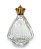 Porta Agua benta Nossa Senhora Aparecida Vidro 90ml Dourado - Imagem 1
