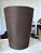 Vaso Polietileno Redondo Cone - Marrom | 40 x 32 cm - Imagem 2
