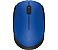 Mouse Logitech M170 Sem Fio Receptor Nano Azul - Imagem 1