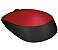 Mouse Logitech M170 Sem Fio Receptor Nano Vermelho - Imagem 3