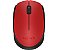 Mouse Logitech M170 Sem Fio Receptor Nano Vermelho - Imagem 1