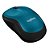 Mouse Logitech M185 Sem Fio Design Ambidestro Receptor Nano Azul - Imagem 2