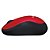 Mouse Logitech M185 Sem Fio Design Ambidestro Receptor Nano Vermelho - Imagem 3
