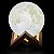 Luminária Lua Cheia 3D 15cm - Base Madeira - 5 Cores de Iluminação - Imagem 7