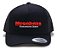 Boné Megabass Classic Trucker Preto/Vermelho - Imagem 2