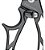 Alicate Tailkwalk Dino Skeleton Pliers L - Imagem 4
