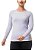 Camiseta Columbia Feminina Neblina Manga Longa - Imagem 4