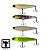 Isca Artificial Jackall Bonnie 95 - Imagem 1