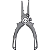 Alicate de Bico Gomexus Titanium Plier - Imagem 2