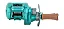 Carretilha Bates Fishing Salty Hundo 100 Glades Green Edition - Imagem 5