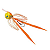 Isca Artificial Shimano Jig Engetsu Tiger Baku Baku 60g - Imagem 2