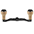 Manivela Gomexus Alumínio Usinado 100mm Knob Cortiça 7x4mm - Imagem 1