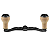 Manivela Gomexus Alumínio Usinado 120mm Knob Cortiça 7x4mm - Imagem 1