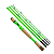 Vara Carretilha Daiwa Black Label Travel Neon C63MH-5FR 6'3 10-20lb 5P - Imagem 2