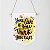 Flâmula Decorativa - Chalkboard Amarelo - Imagem 1