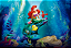 Painel Decorativo Pequena Sereia - Imagem 1