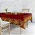 Toalha de Mesa Retangular - Vinho - Imagem 1