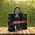 Bolsa Nave Bag Impermeável Estampas Folhas Pretas - Imagem 2
