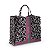 Bolsa Nave Bag Impermeável Estampas Rosa e Branco - Imagem 1