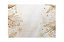 Conjunto Mesa Posta Folhas Branco e Dourado - Imagem 4