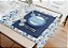 Conjunto Mesa Posta Azul e Branco - Imagem 1