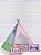 Kit Cabaninha/tenda/toca Infantil para Festa do Pijama Peppa Pig Montessori - Imagem 1