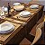 Conjunto Caminho de Mesa Estampas - Marrom - Imagem 2