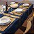 Conjunto Caminho de Mesa Estampas - Azul Xadrez - Imagem 2