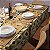Conjunto Caminho de Mesa Estampas - Mosaico Marrom - Imagem 2