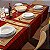 Conjunto Caminho de Mesa Estampas - Vermelho Xadrez - Imagem 2