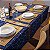Caminho de Mesa Estampas - Azul Linhas Diagonal - Imagem 2