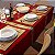 Caminho de Mesa Estampas - Vermelho - Imagem 2