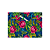 Jogo Americano Para Mesa Posta Floral Azul - Imagem 1
