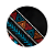 Sousplat Mesa Posta Africa - Imagem 1
