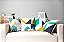 Conjunto de 4 Almofadas Decorativas Verde Diagonal - Imagem 2