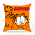 Almofada redonda Personalizada - Garfield - Imagem 1