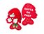 Almofada Personalizada - Boneco Knuckles 3D - Imagem 1