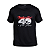 Camiseta preta Rock Camisa Blusa Especial 40 Anos 2024 - Imagem 1