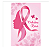 Painel Decorativo Vertical Outubro rosa - Imagem 1