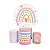 Kit Veste Facil Festa -  Arco íris Candy Boho - Imagem 1