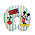 Almofada Para Pescoço Travesseiro Infantil Minnie e Mickey - Imagem 3