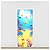 Capa De Porta Decorativo Tecido 0,85x2,10m - Fundo do mar - Imagem 2