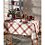 Toalha de Mesa Retangular Xadrez Vermelho - Natal - Imagem 1