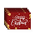 Jogo Americano Mesa Posta - Natal Vermelho Marry christmas - Imagem 1