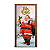 Capa De Porta Decorativo Tecido 0,85x2,10m - Natal Papai Noel 3 - Imagem 1